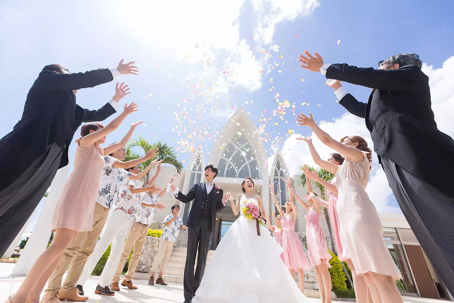 沖繩婚禮獲得眾多台灣新人的青睞。
