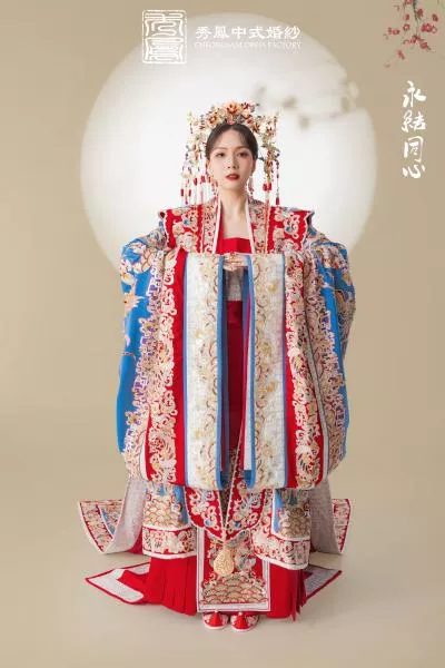 秀鳳中式婚紗禮服-72740